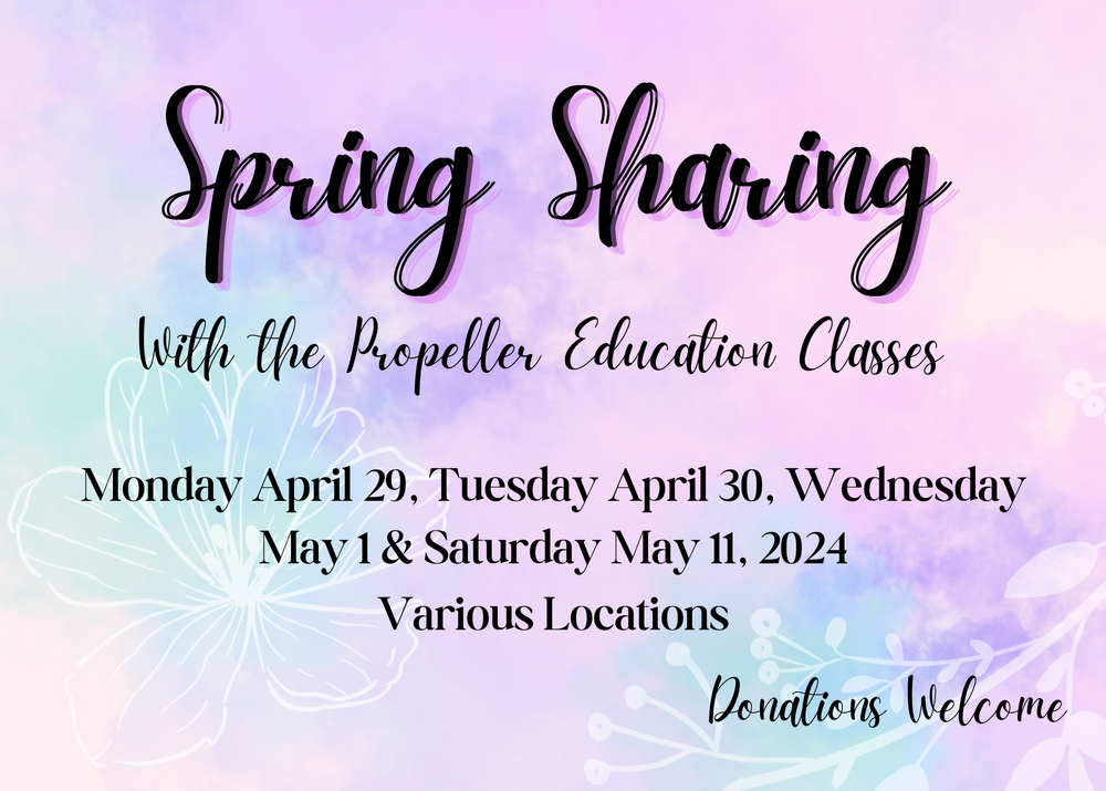 Spring Sharing Dance Education Classes