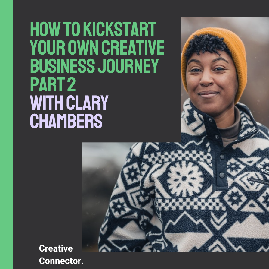 Promo image for "Part 2: How to Kickstart Your Own Creative Business Journey."