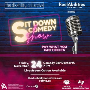 Sit Down Comedy Show | November 24th post feature image