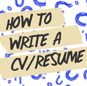 How to Write a CV/Resume post feature image